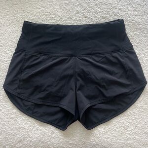 High Waist Speed Up 2.5 Lululemon Shorts